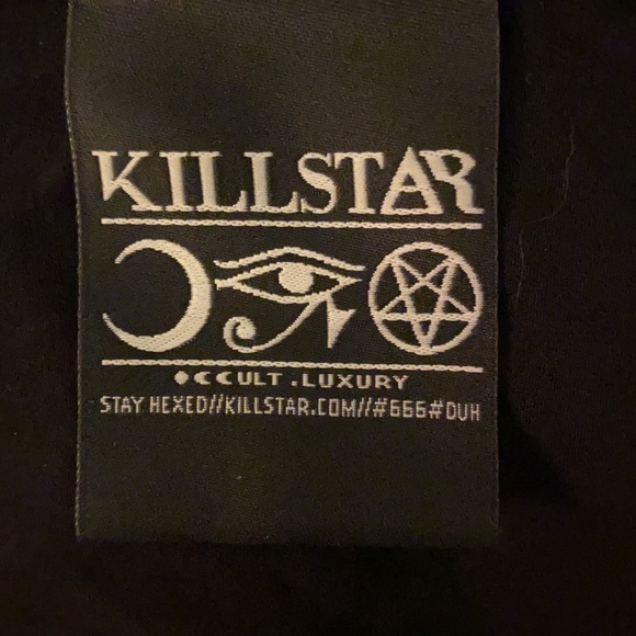 ((52 Likes!! This!! NWT KILLSTAR midi dress w/a Peter Pan collar ( Wednesday ?) - Picture 15 of 15